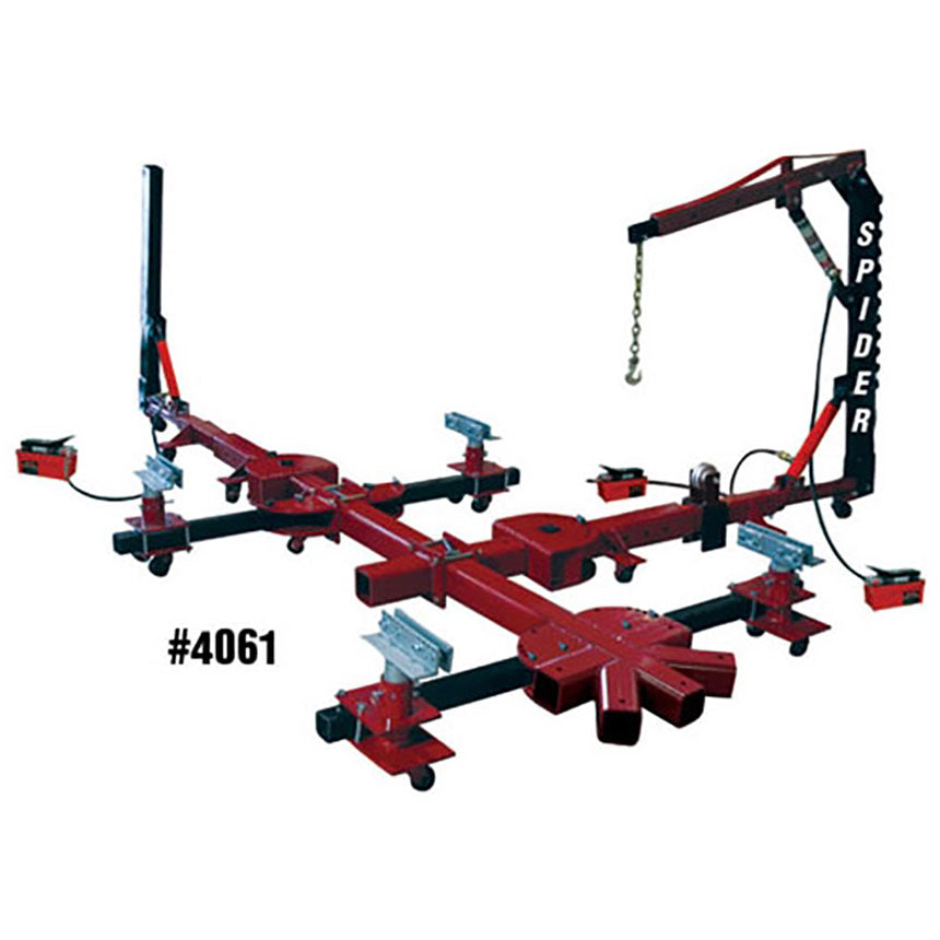 CHAMP® Spider Portable 10-Ton, 4-Clamp Frame Straightener