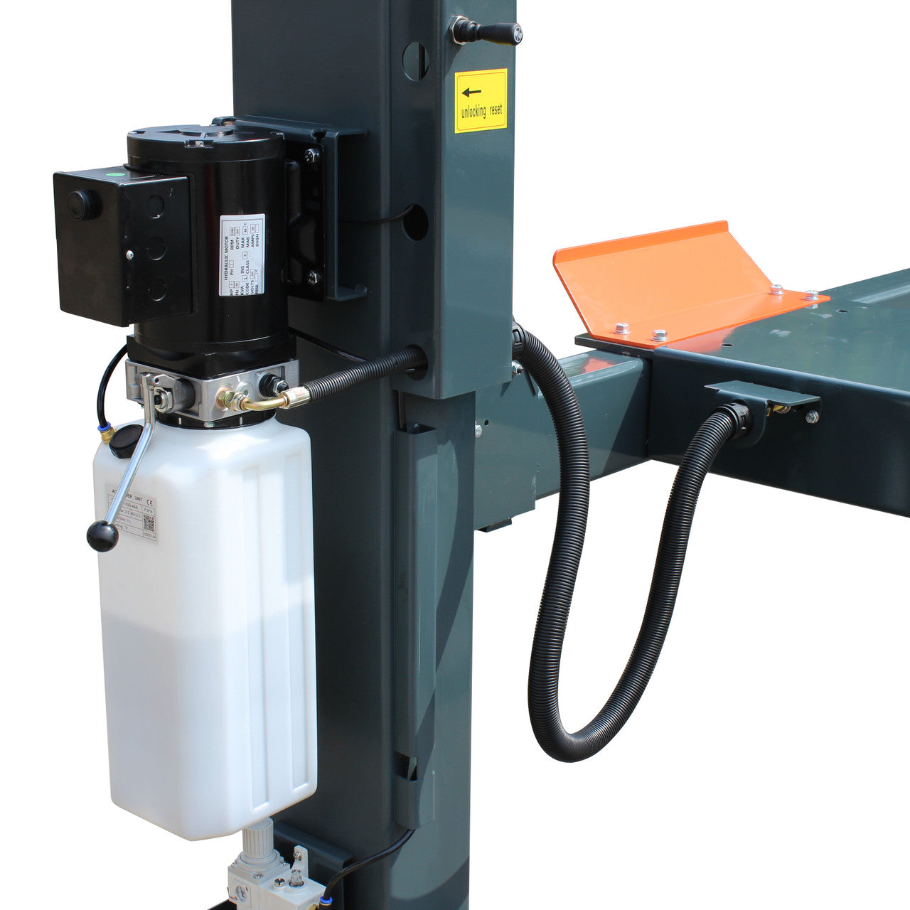 Stratus SAE-414A 4 Post 14,000 LBS Capacity Pneumatic Safety Lock Release Alignment Car Lift