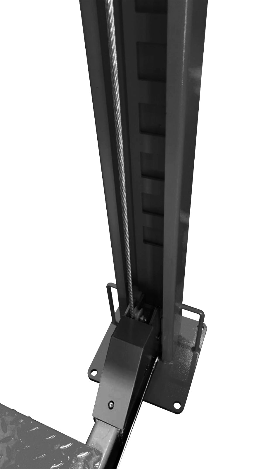 9,000LB 4-Post Double Deck Parking Storage Car Lift - HW-9KDP