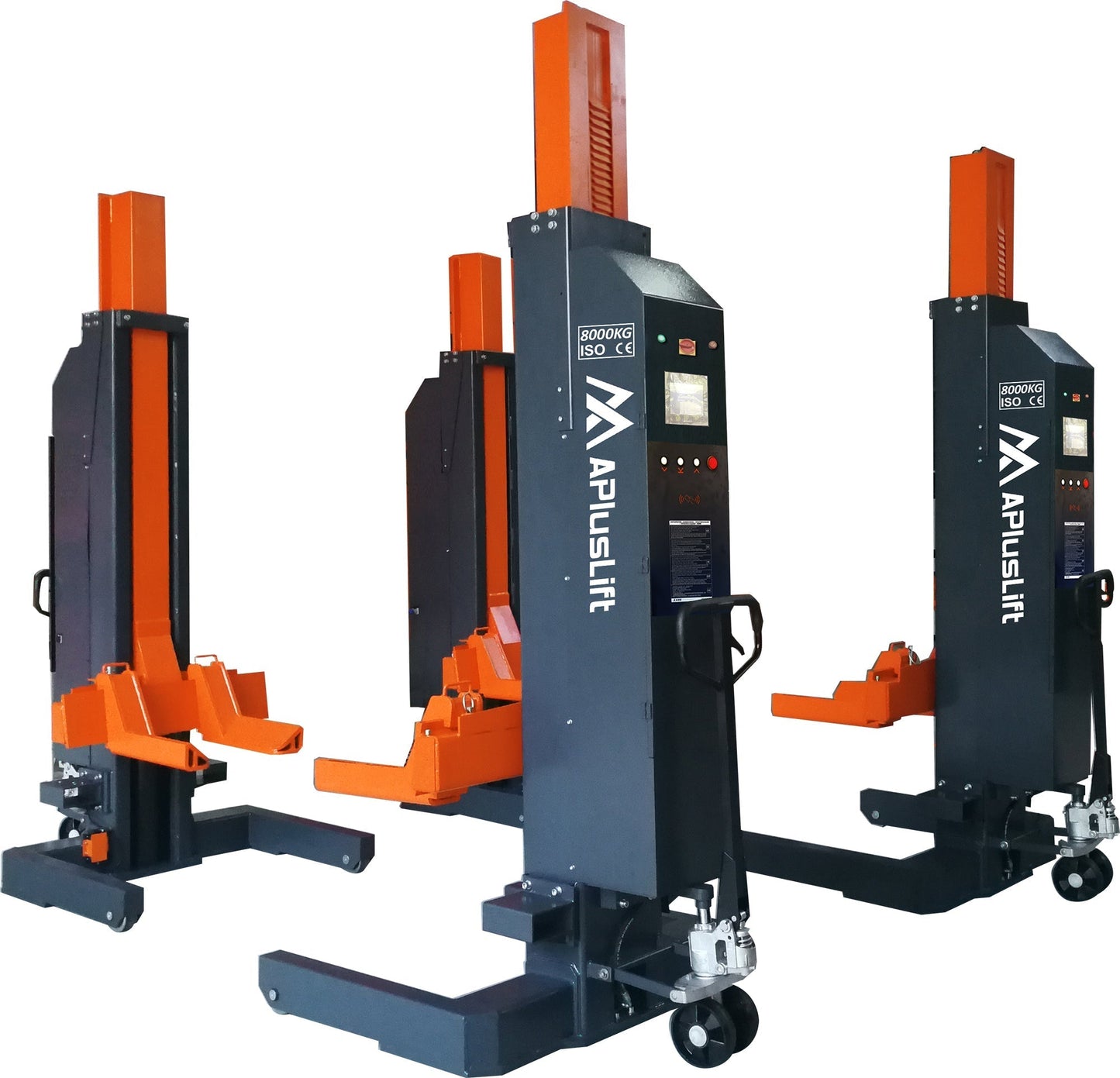 Falcon 18000LB and 22000LB Mobile Column Lifting System