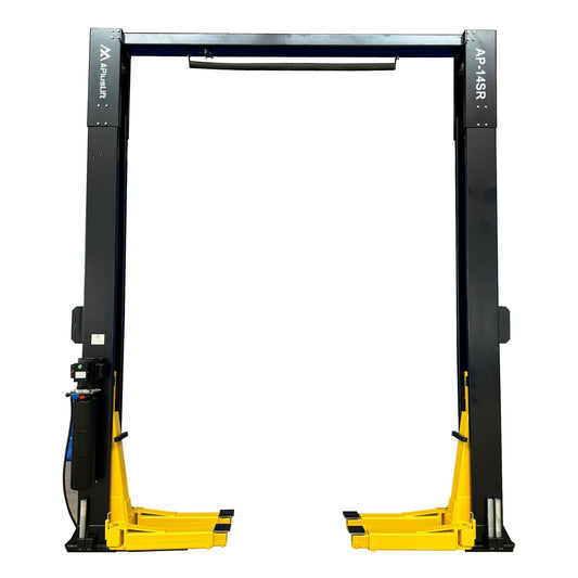 14000LB 2-Post Overhead Single Release Direct Drive Car Lift with A 3-Year Warranty - AP-14SR
