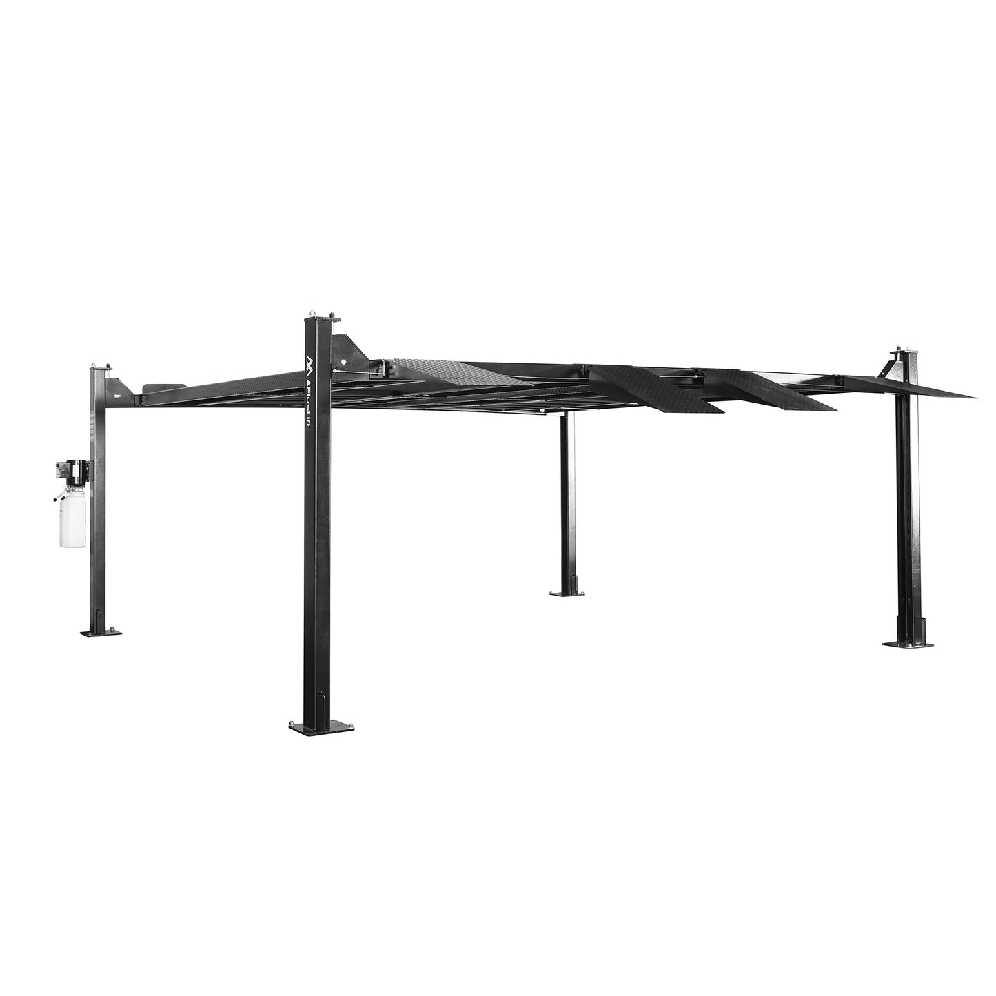 9,000LB 4-Post Double Deck Parking Storage Car Lift - HW-9KDP