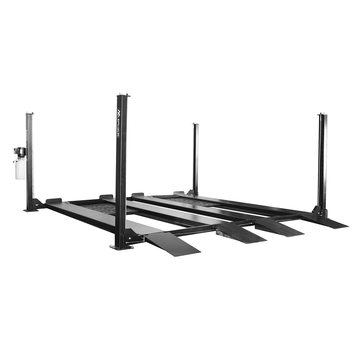 9,000LB 4-Post Double Deck Parking Storage Car Lift - HW-9KDP
