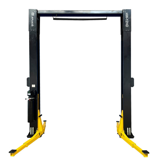 12,000LB 2-Post Overhead Single Release Direct Drive Car Lift with 3 Year Warranty - HW-12HD