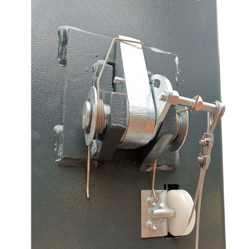 Stratus SAE-C9P Clear Floor Direct Drive 9,000 LBS Capacity Single Point Manual Release Vehicle Lift