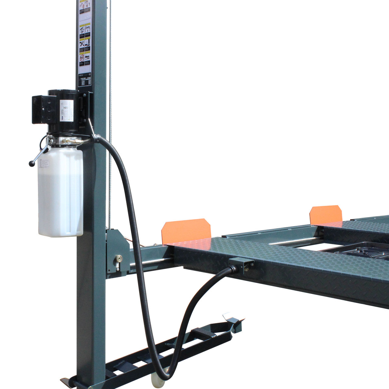 Stratus SAE-P49D 4 Post 9,000 LBS Capacity Manual Release Double Parking Car Lift (Caster Kit Sold Separately)