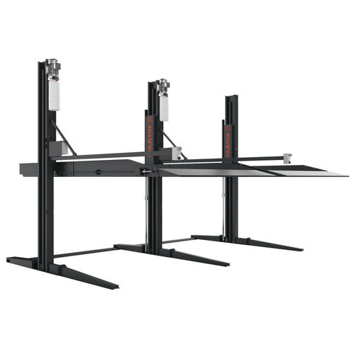 Stratus SAE-P27 2 Post 7,0000 LBS 2 Post Parking Lift available to add on unit with shared post, Electrical Safety Lock Release 110V or 220V