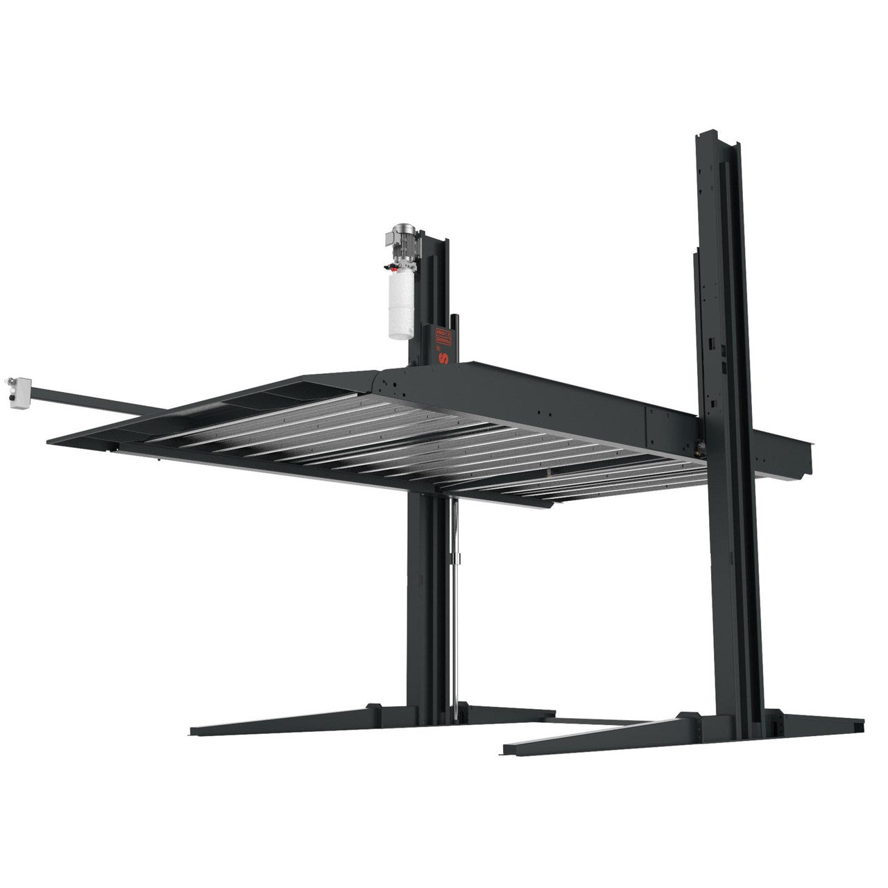 Stratus SAE-P27 2 Post 7,0000 LBS 2 Post Parking Lift available to add on unit with shared post, Electrical Safety Lock Release 110V or 220V