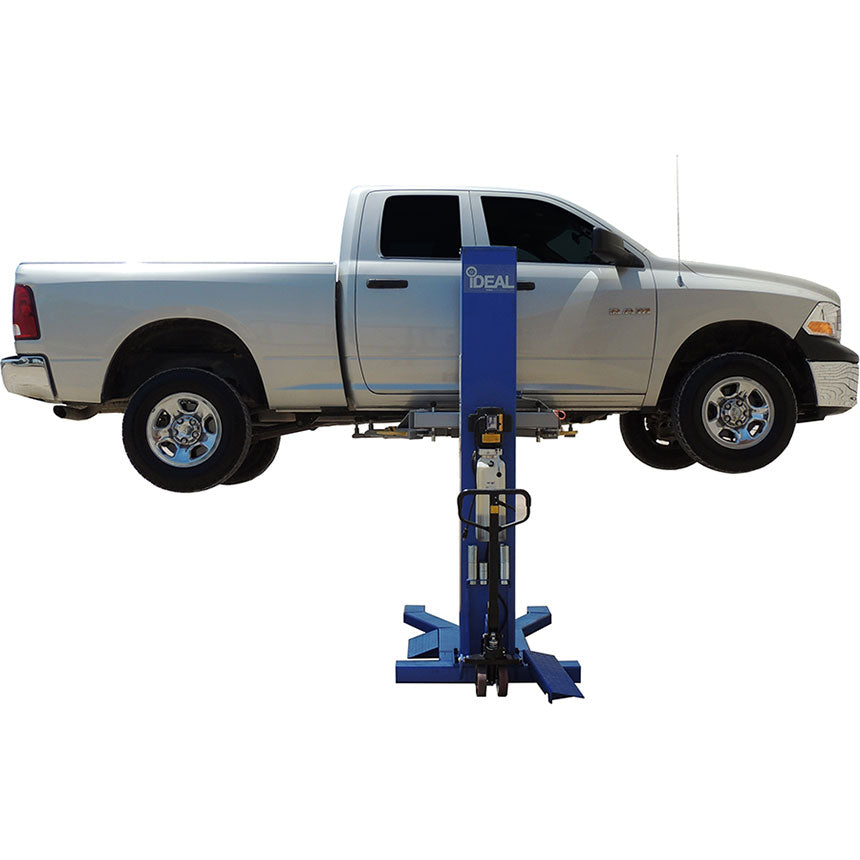 Tuxedo 6,000 lb. Low Profile, Mobile Single Column Lift - MSC-6KLP
