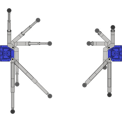 Tuxedo 11,000-lb. 2-Post Direct Drive Clear Floor Bi-Symmetric Lift TP11KC-DX