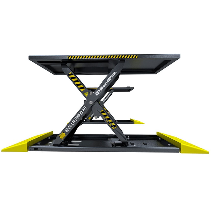 BendPak 6,000-lb. Capacity Open Center Mid-Rise Scissors Lift MDS-6LP