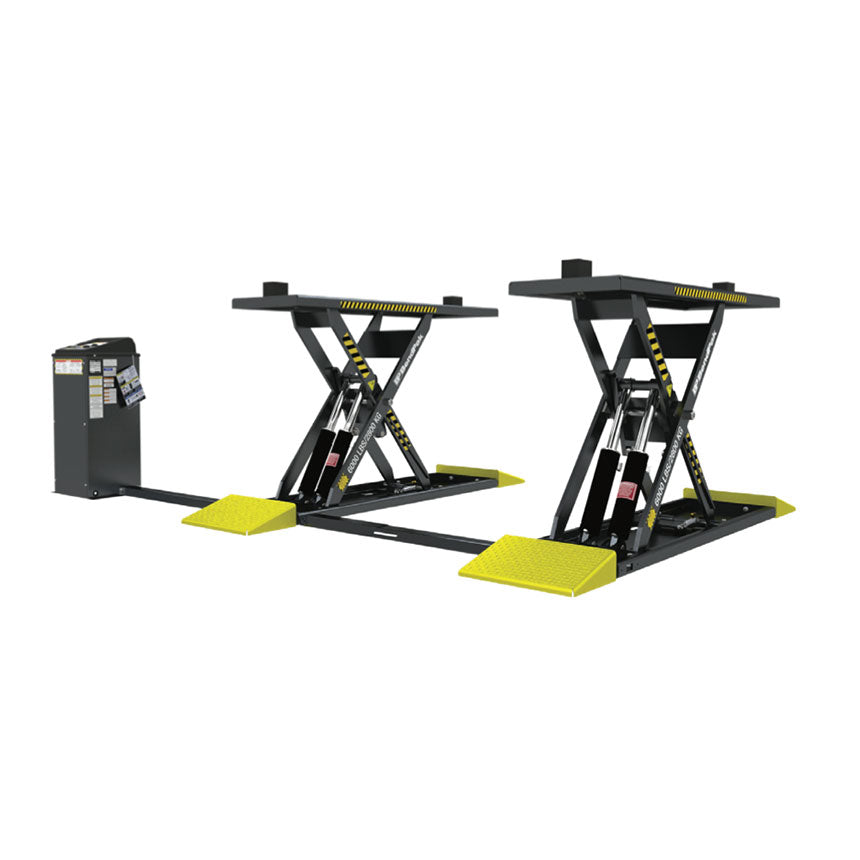 BendPak 6,000-lb. Capacity Open Center Mid-Rise Scissors Lift MDS-6LP