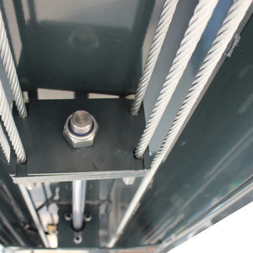 Stratus SAE-414C 4 Post 14,000 LBS Capacity Pneumatic Safety Lock Release Compact Car Lift
