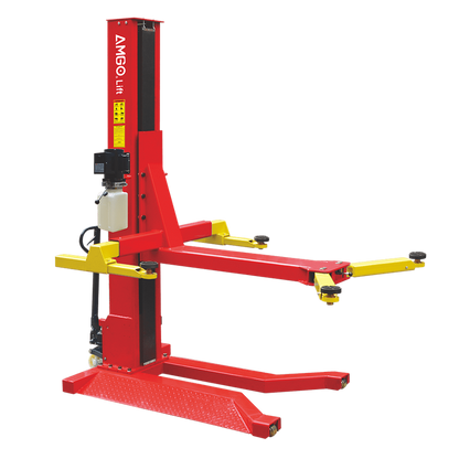 AMGO SML-7 7,000 lbs Single Post Lift