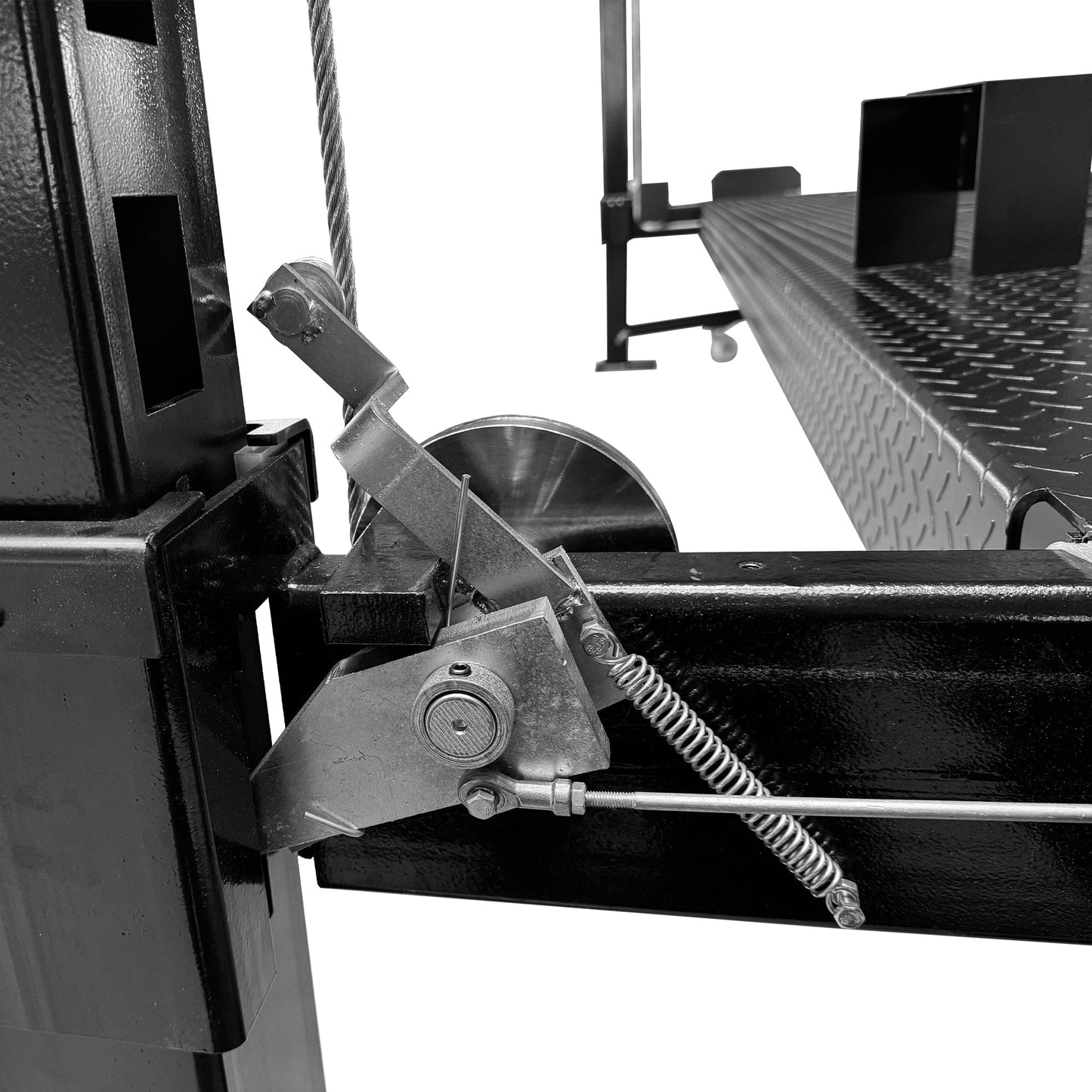 11,000LB 4-Post Portable Parking Storage Service Car Lift - HW-4P11S