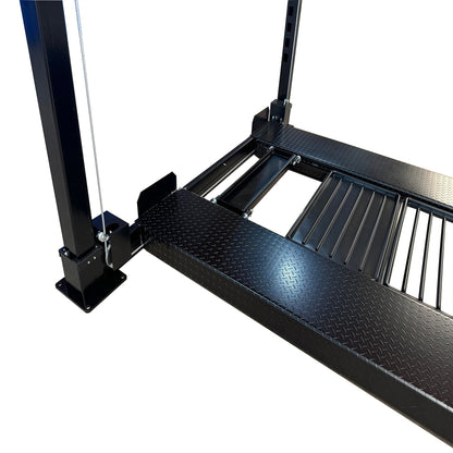 11,000LB 4-Post Portable Parking Storage Service Car Lift - HW-4P11S