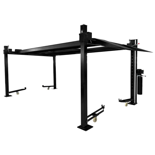 11,000LB 4-Post Portable Parking Storage Service Car Lift - HW-4P11S