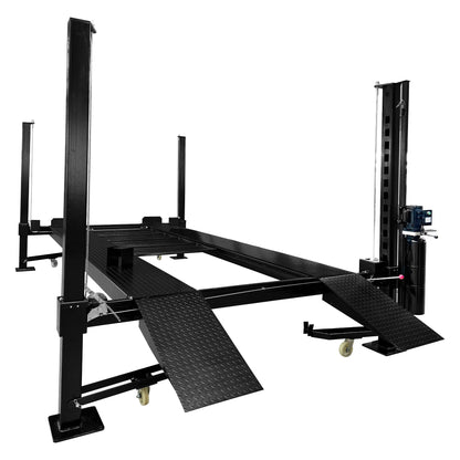 11,000LB 4-Post Portable Parking Storage Service Car Lift - HW-4P11S