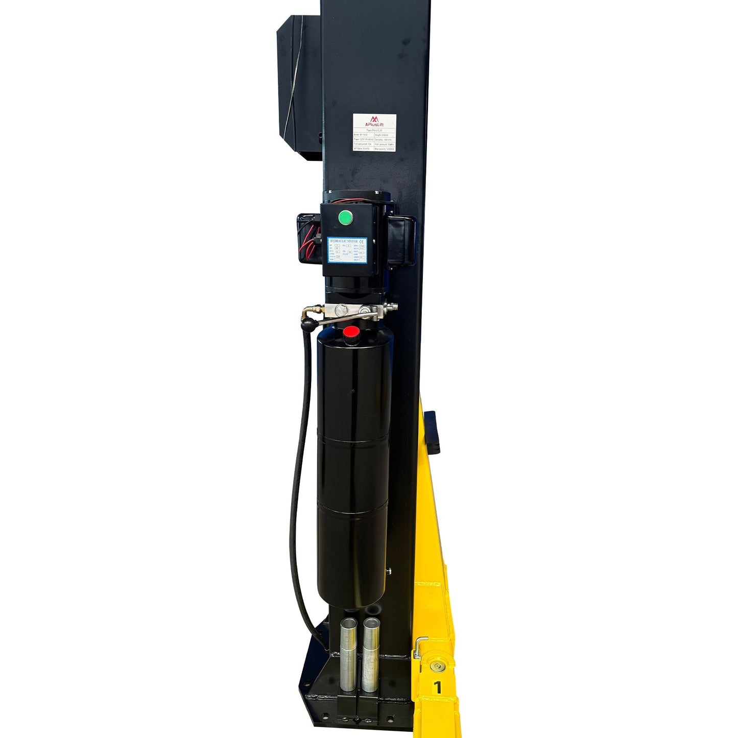 14000LB 2-Post Overhead Single Release Direct Drive Car Lift with A 3-Year Warranty - AP-14SR