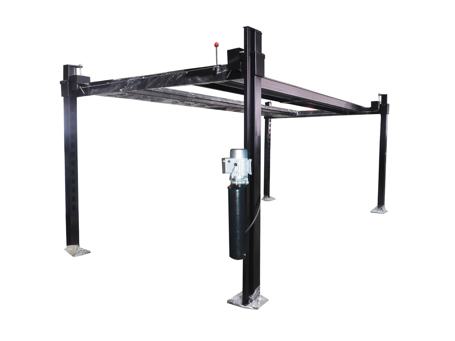 11,000LB 4-Post Portable Parking Storage Service Car Lift - HW-4P11S