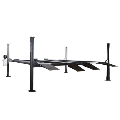 9,000LB 4-Post Double Deck Parking Storage Car Lift - HW-9KDP