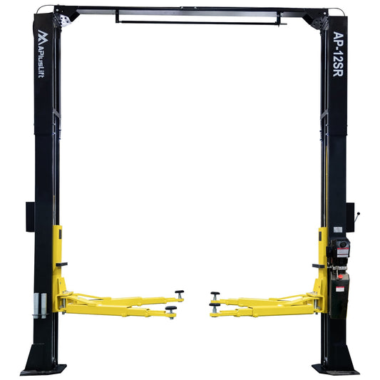 12,000LB 2-Post Overhead Single Release Direct Drive Car Lift with A 3-Year Warranty - AP-12SR