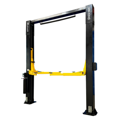 12,000LB 2-Post Overhead Single Release Direct Drive Car Lift with 3 Year Warranty - HW-12HD