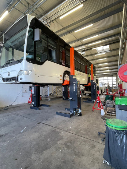 Falcon 18000LB and 22000LB Mobile Column Lifting System