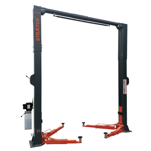Stratus SAE-C9P Clear Floor Direct Drive 9,000 LBS Capacity Single Point Manual Release Vehicle Lift
