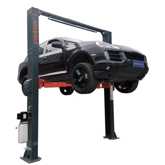 Stratus SAE-C9P Clear Floor Direct Drive 9,000 LBS Capacity Single Point Manual Release Vehicle Lift