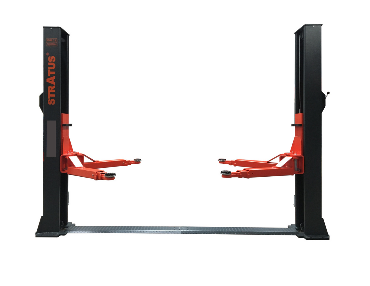 Stratus SAE-F14X Extra Wide Floor Plate 14,000 LBS Capacity Single Point Manual Release Vehicle Lift