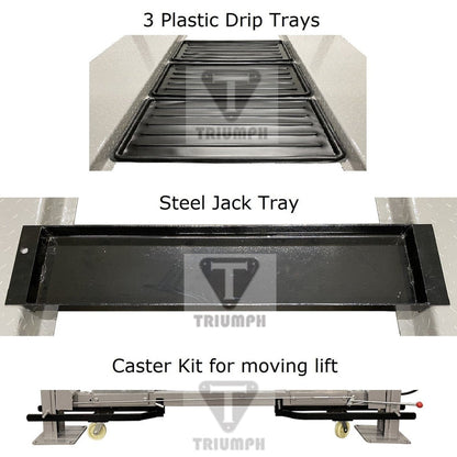 Triumph NSS-8XLT 8,000 lb Service Storage Four Post Automotive Lift