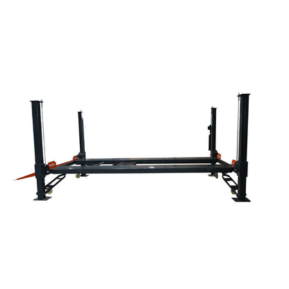 Stratus SAE-P48P Boxed Steel Construction & Sleeve Containment 8,000 Lbs Capacity Manual Release 4 Post Mobile Compact Storage Parking Car Lift