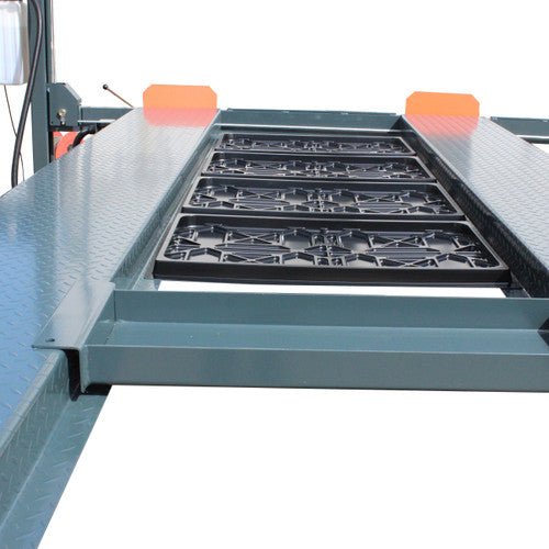 Stratus SAE-P49D 4 Post 9,000 LBS Capacity Manual Release Double Parking Car Lift (Caster Kit Sold Separately)