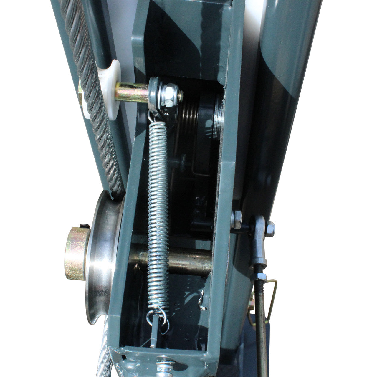 Stratus SAE-P49D 4 Post 9,000 LBS Capacity Manual Release Double Parking Car Lift (Caster Kit Sold Separately)
