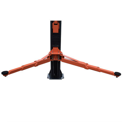 Stratus SAE-C10XE Extra Wide Asymmetric & Symmetric 2-in-1 Clear Floor Direct Drive 10,000 LBS Capacity Electric Safety Lock Release Car Lift