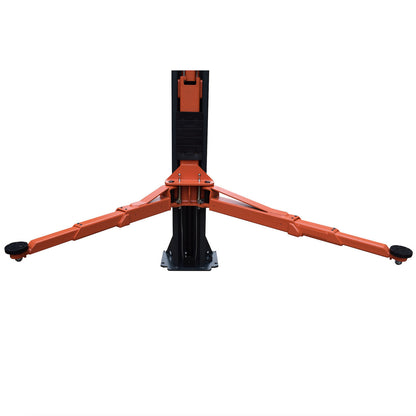 Stratus SAE-C10XE Extra Wide Asymmetric & Symmetric 2-in-1 Clear Floor Direct Drive 10,000 LBS Capacity Electric Safety Lock Release Car Lift