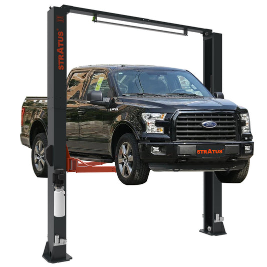 Stratus SAE-C14X Overhead Clear Floor Direct Drive 14,000 LBS Capacity Single Point Manual Release Auto Lift