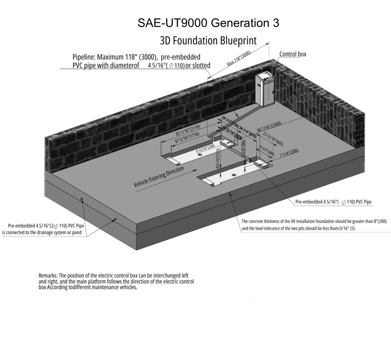 Stratus SAE-UT9000 G3 Commercial Grade On-Ground or In-Ground Mount Low Profile Full Rise Scissor Car Lift Generation 3