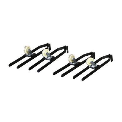 9,000LB 4-Post Double Deck Parking Storage Car Lift - HW-9KDP