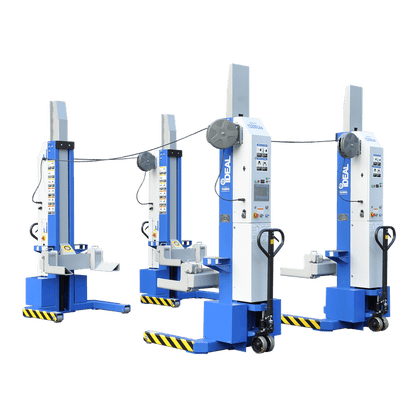 iDEAL MSC-13K-B-452 Mobile Column Lift, Four Column Set, 52,000 lbs.